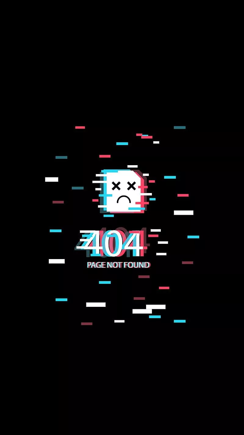 HD 404 error glitch wallpaper
