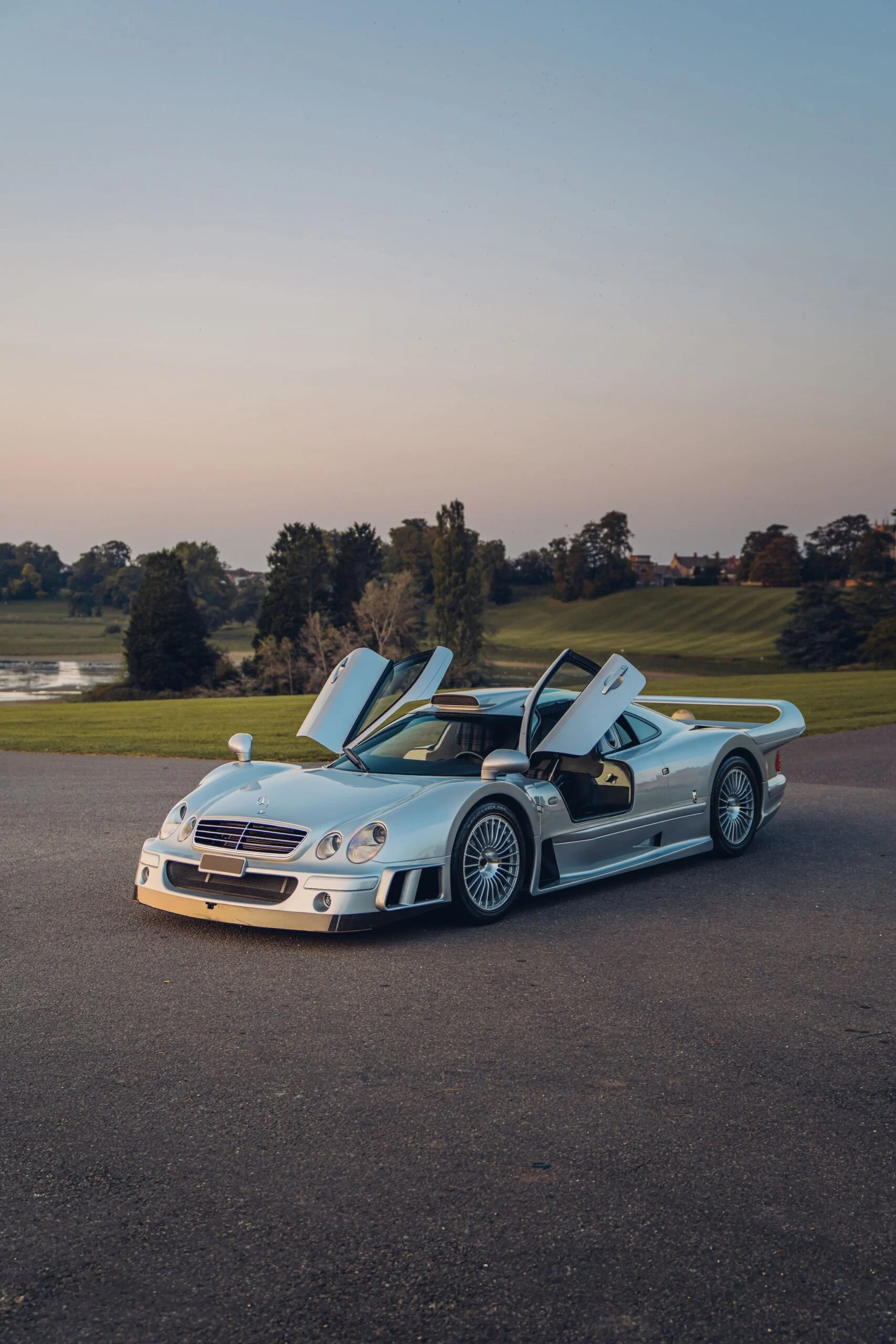 The Mercedes Benz CLK GTR