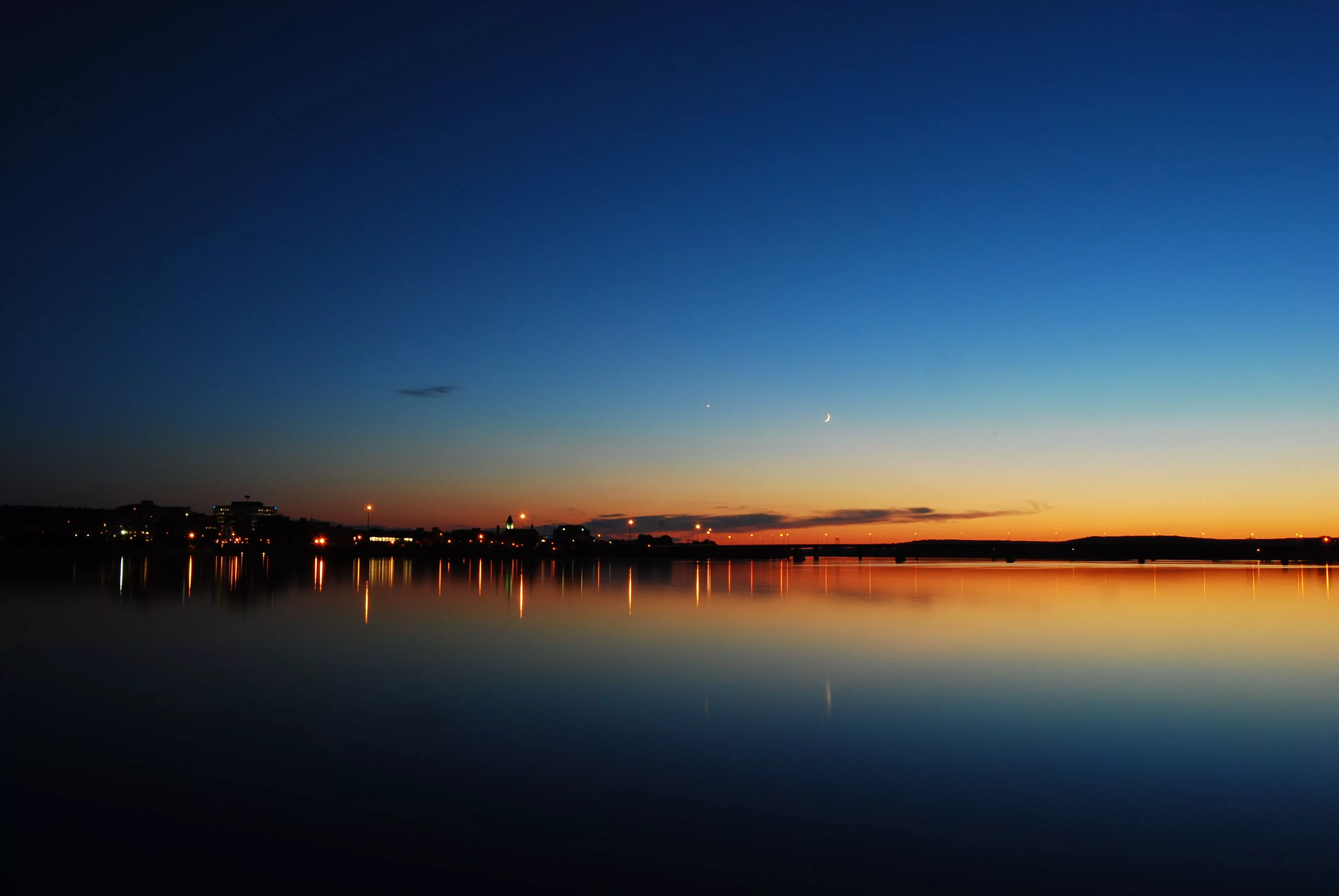 HD desktop wallpaper: Sunset, New