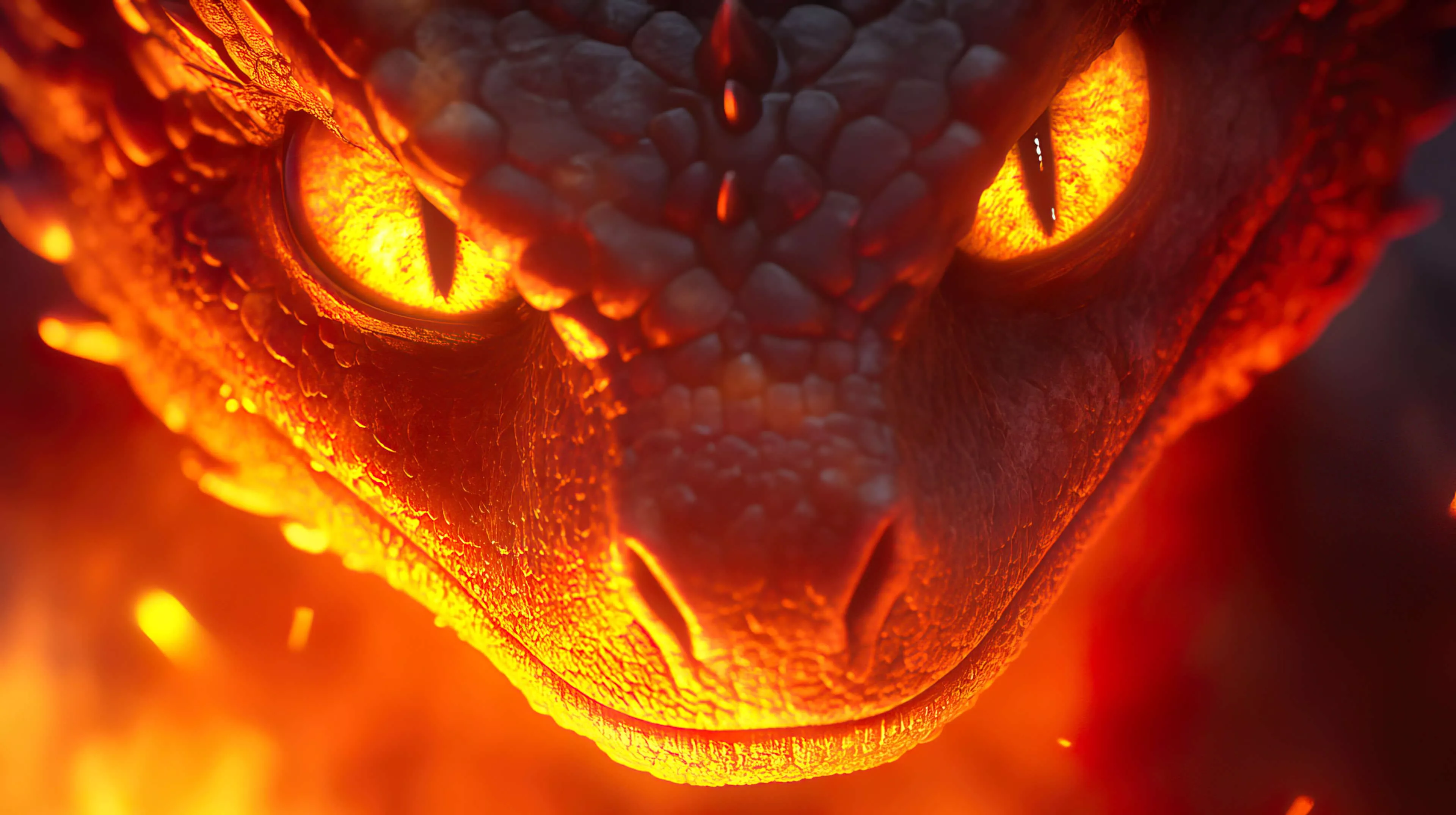 Fire Dragon Wallpaper, Free, 4k