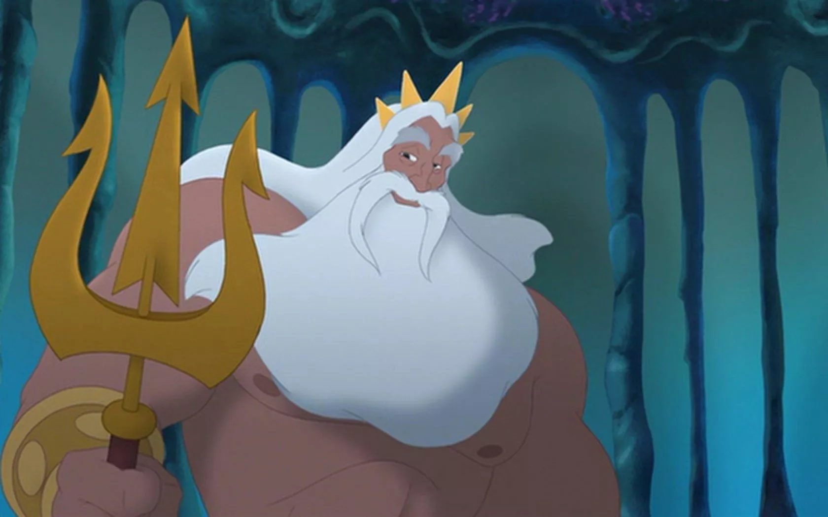 Little Mermaid King Triton Merman Movie