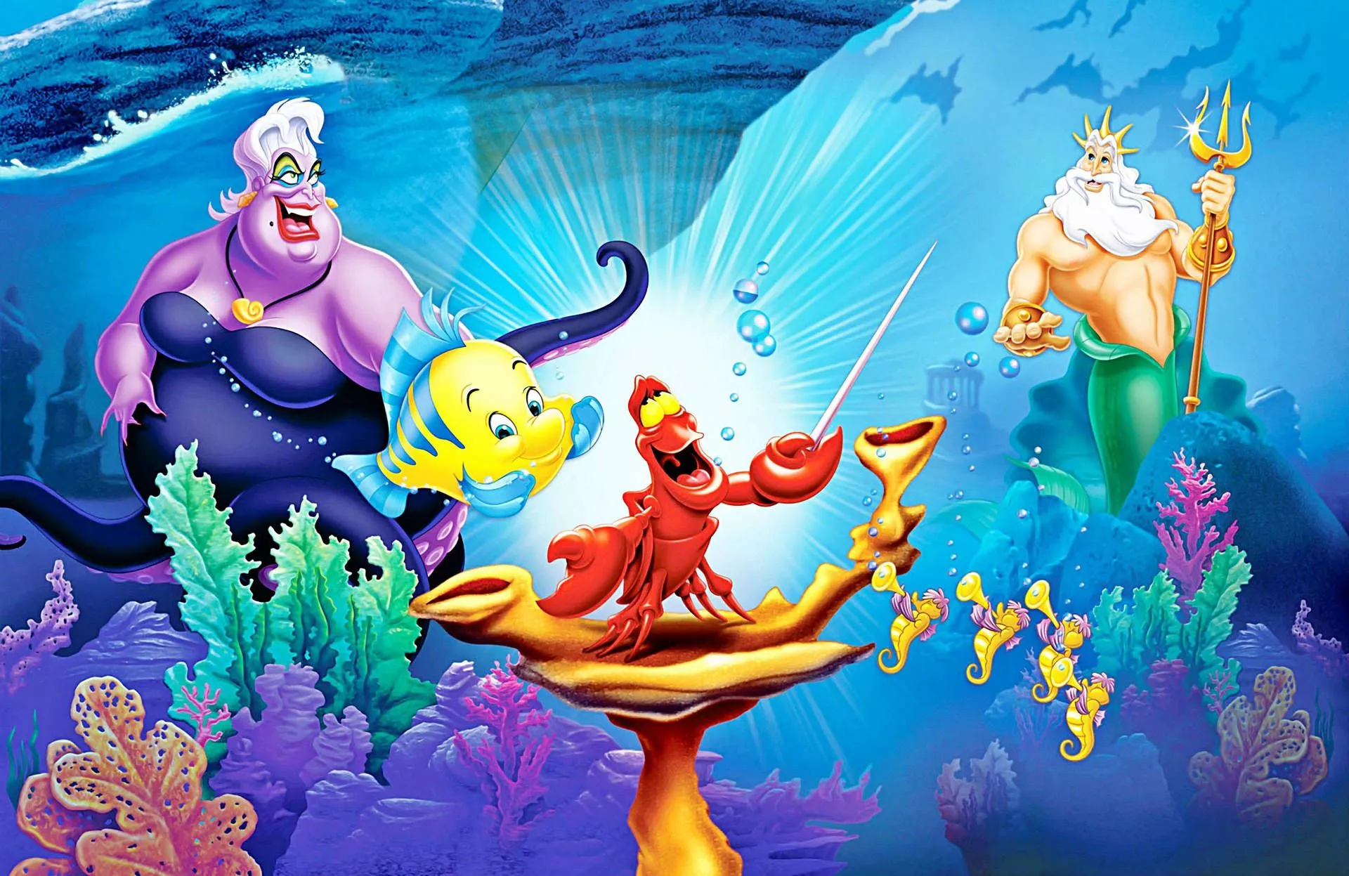 Ursula The Little Mermaid Wallpaper