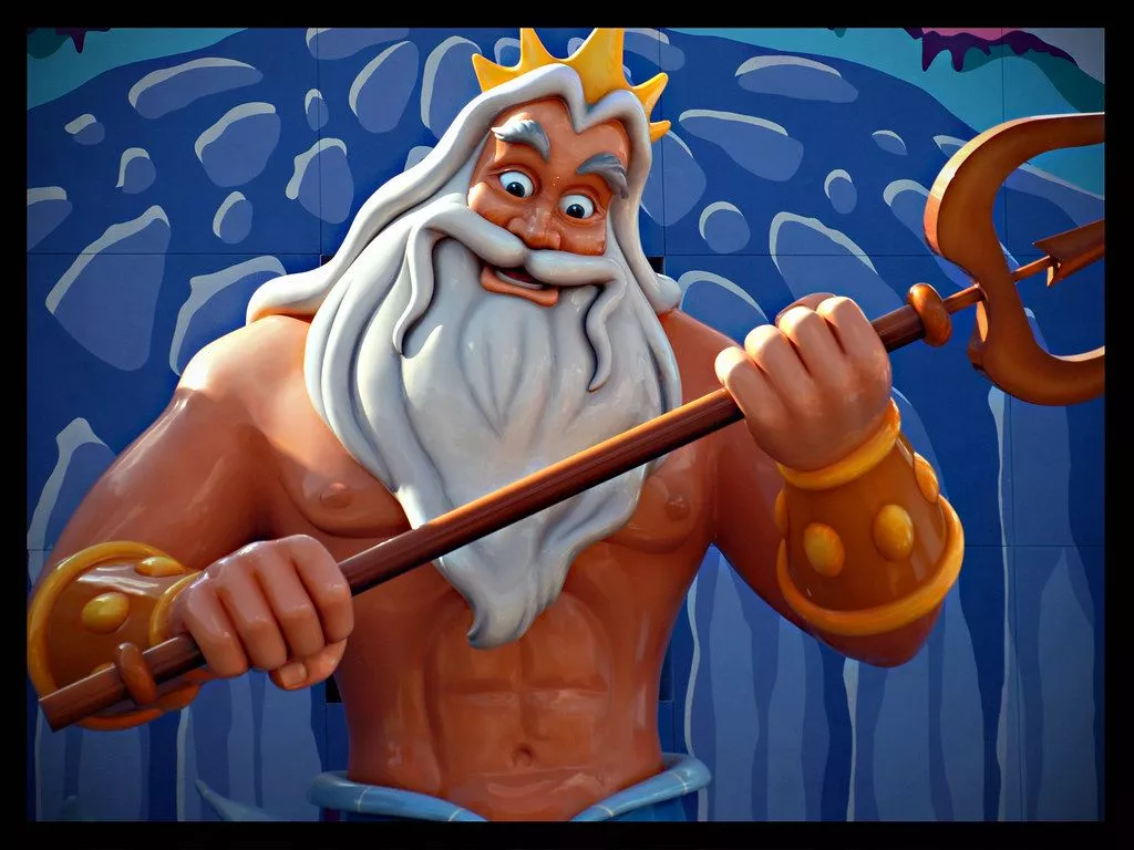 King Triton. Triton: As long as you