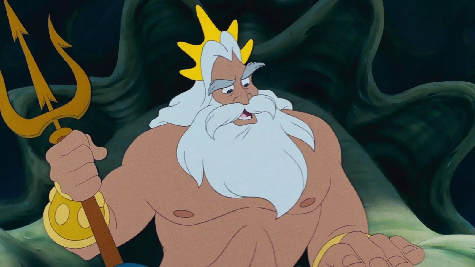 Silver Fox Is Literally King Triton