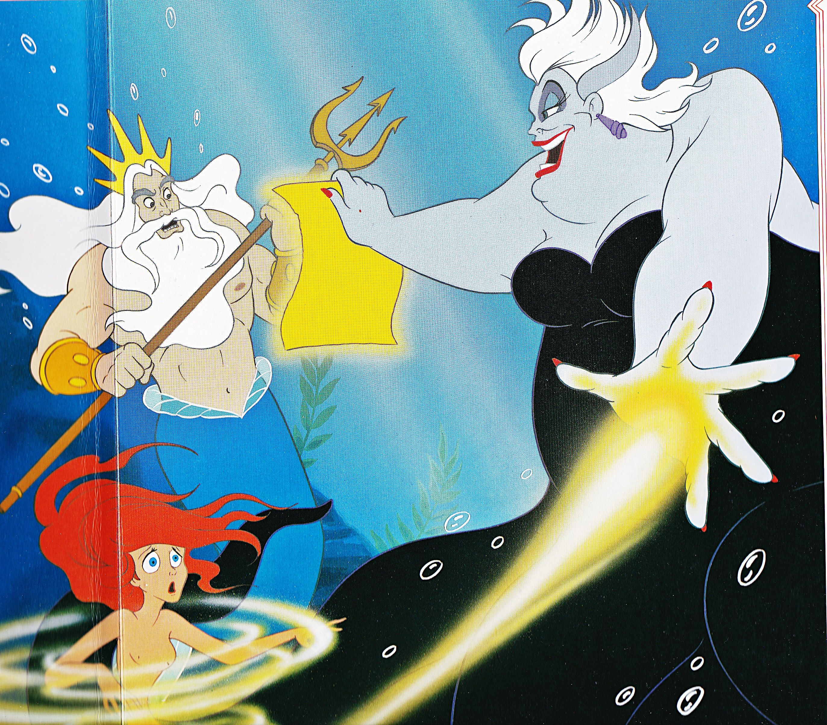 King Triton, Princess Ariel & Ursula