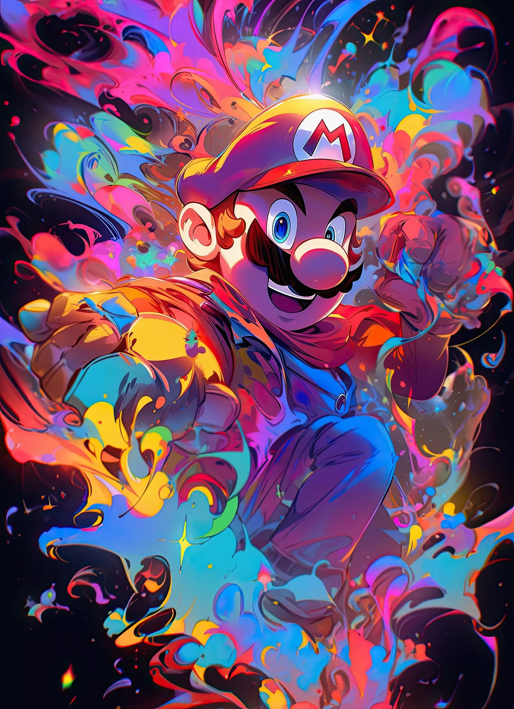 Super Mario Splash Fanart