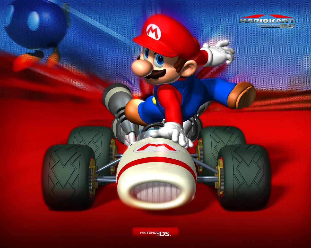Mario Kart DS Website Wallpaper
