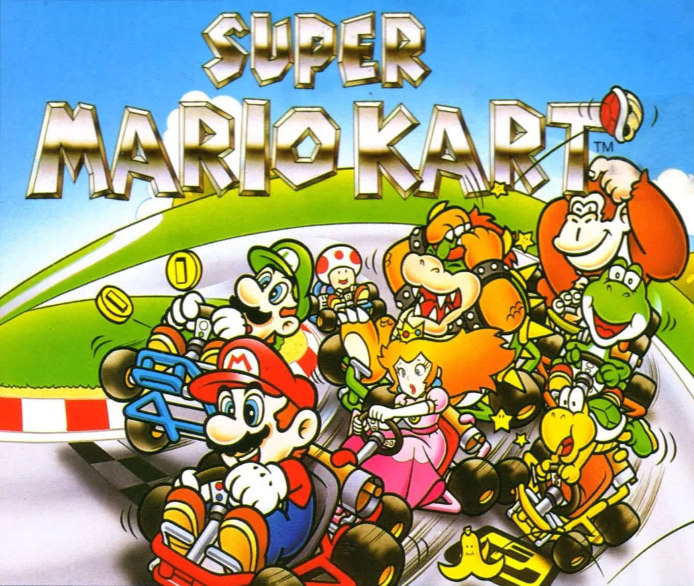 Super Mario Kart (video Game, Kart Racing, Fantasy, Third Person, Selectable Difficulty, Real Time, Time Trial, Dynamic Difficulty, Pixel Art, Navigational Map) Reviews & Ratings