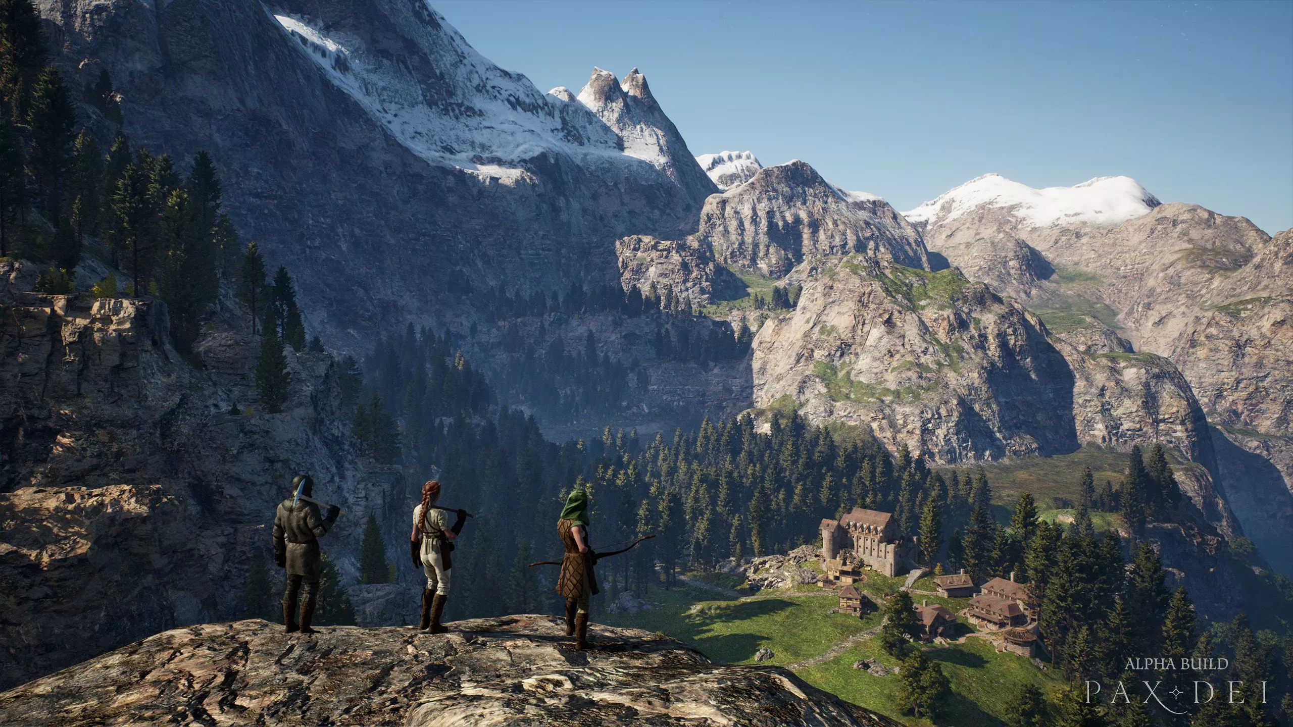 Back Home. Pax Dei Sandbox MMO