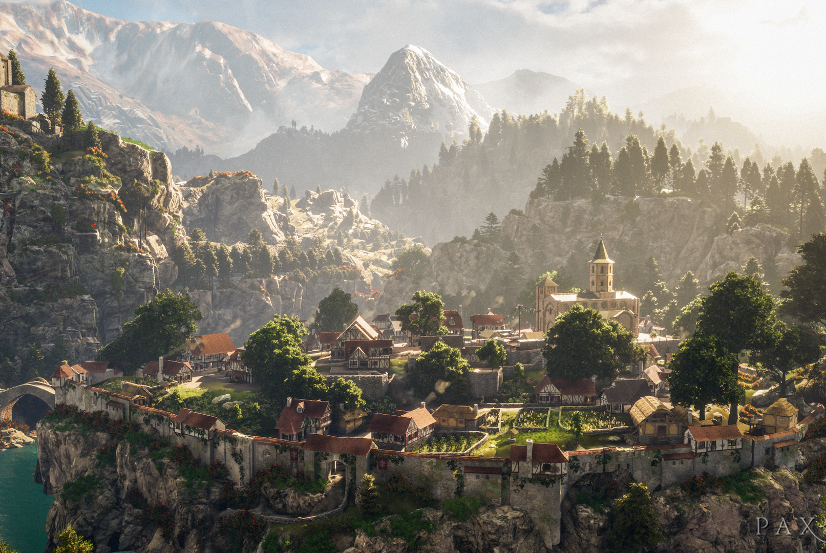 Pax Dei, new medieval MMO, will blend