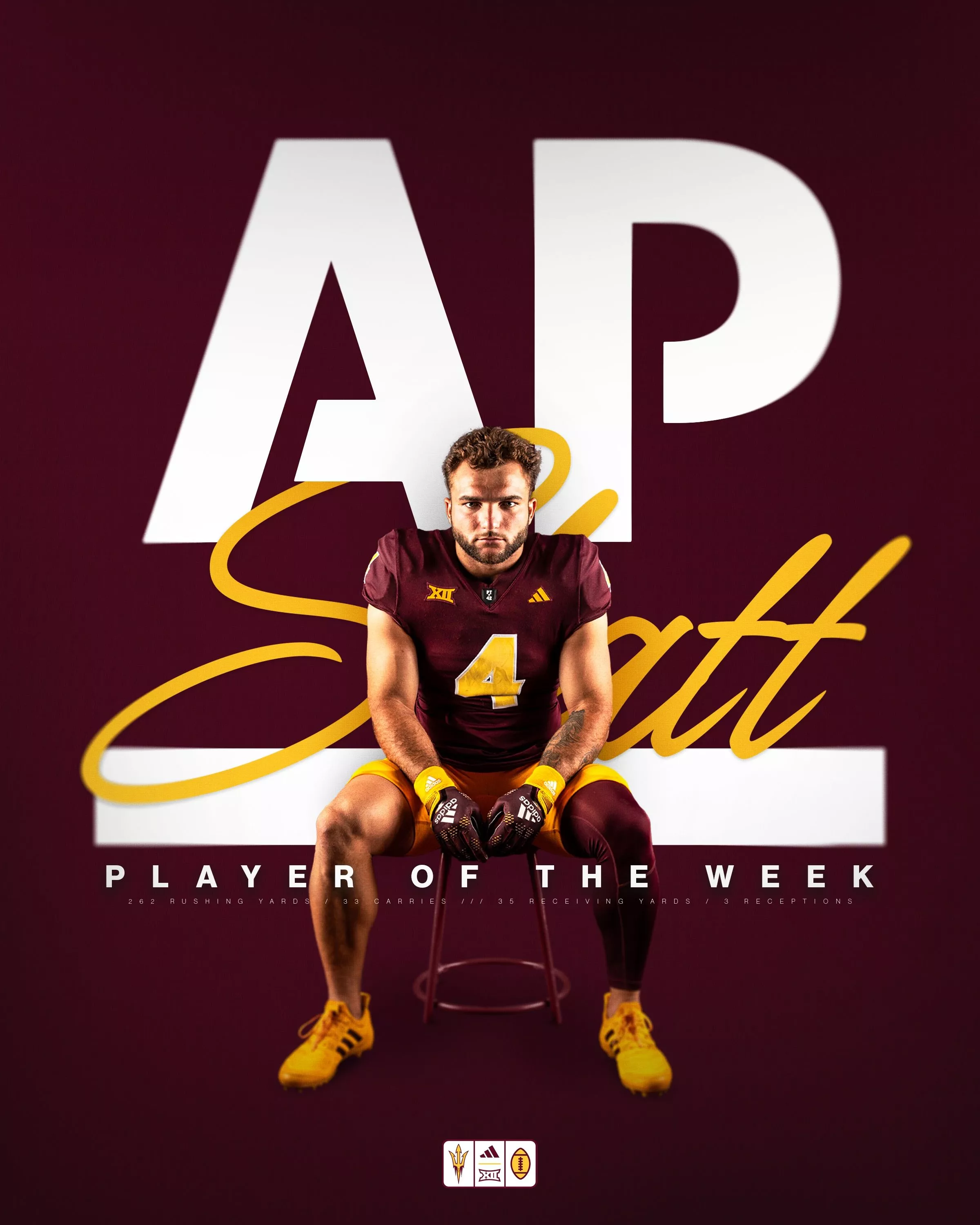 Cam Skattebo named Player