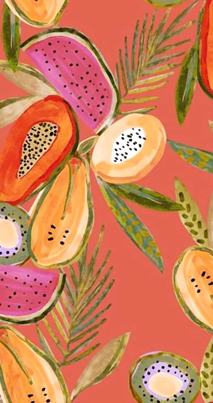 Art wallpaper, Pattern art, Fruit wallpaper