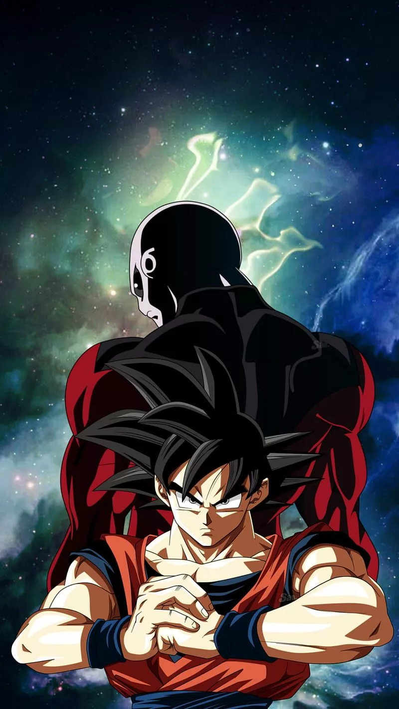 HD jiren vs goku wallpaper
