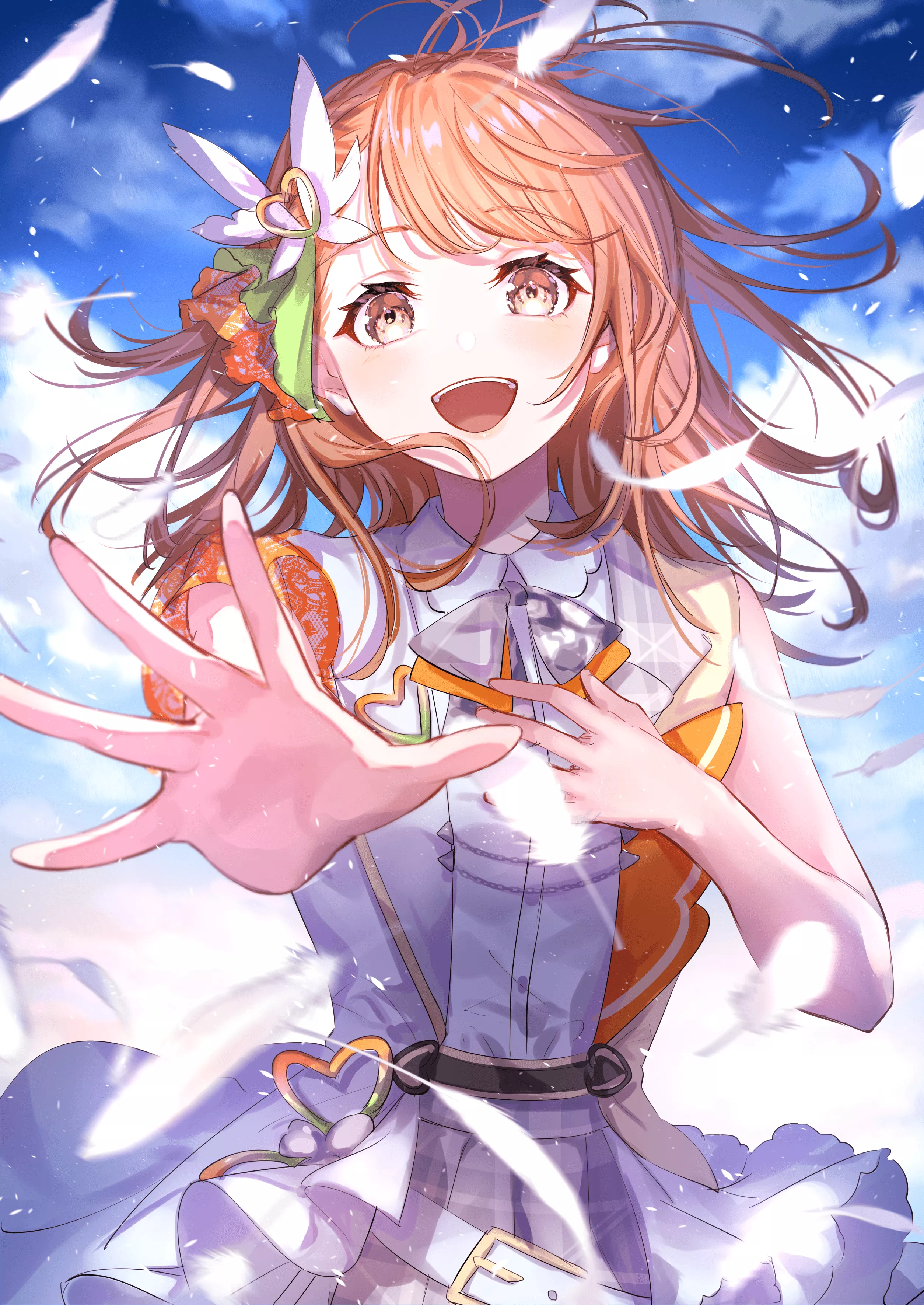 hanasato minori (project sekai) drawn