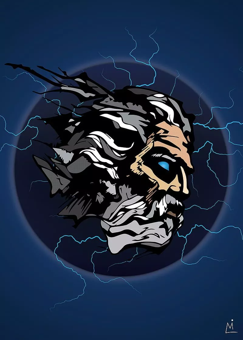 Zeus, god, greek, myth, thunder, HD