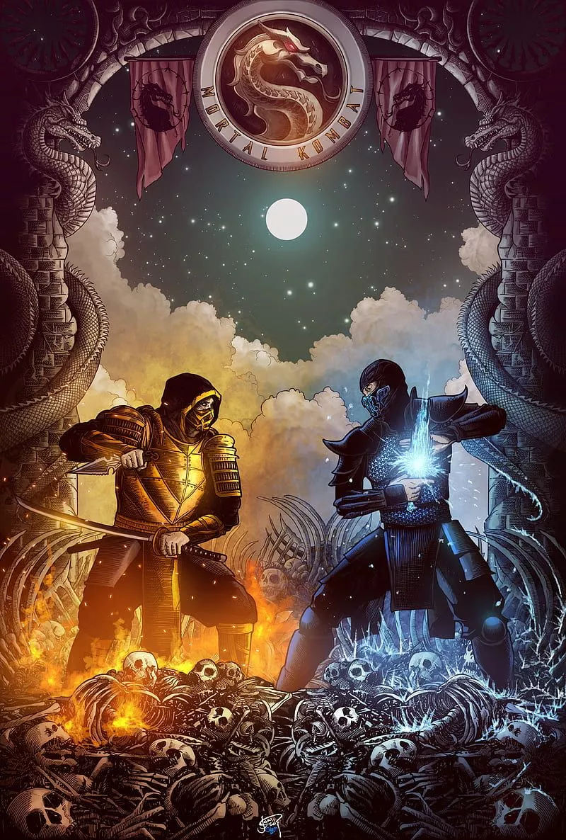 HD mortal kombat wallpaper