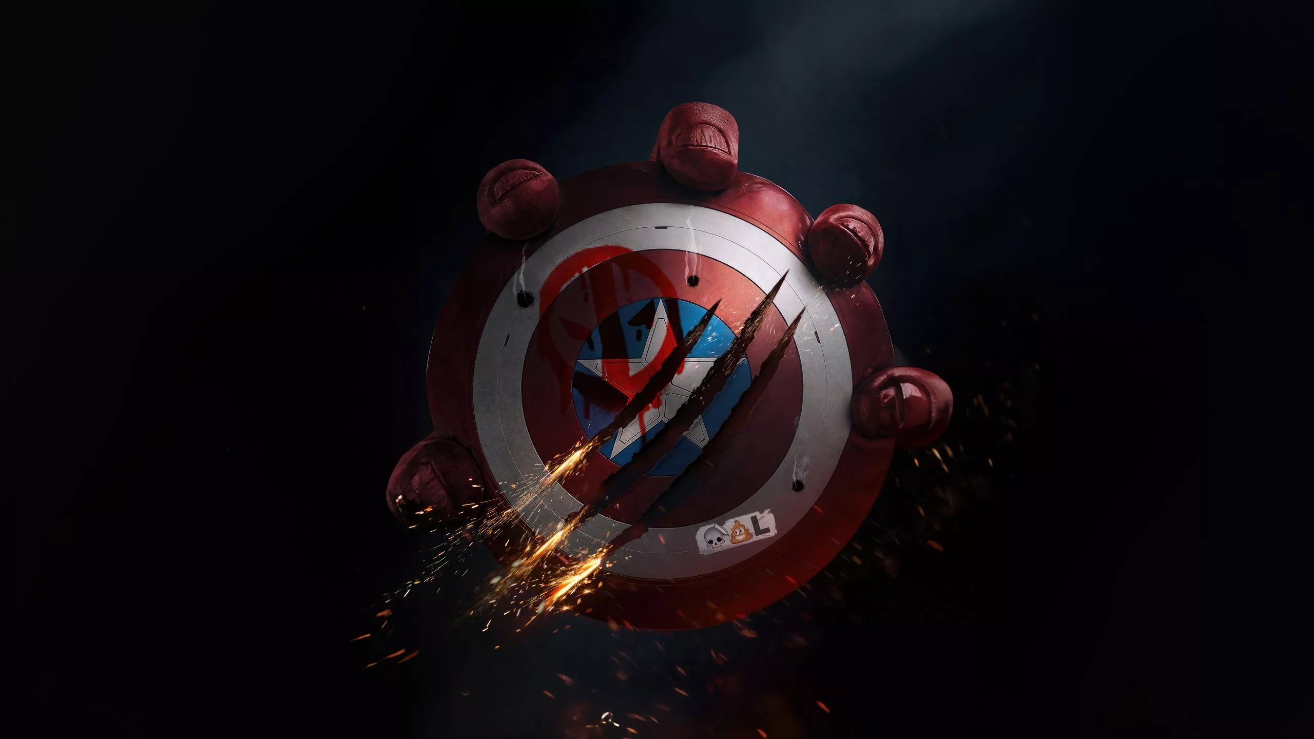 wallpaper 2560x1440 captain america