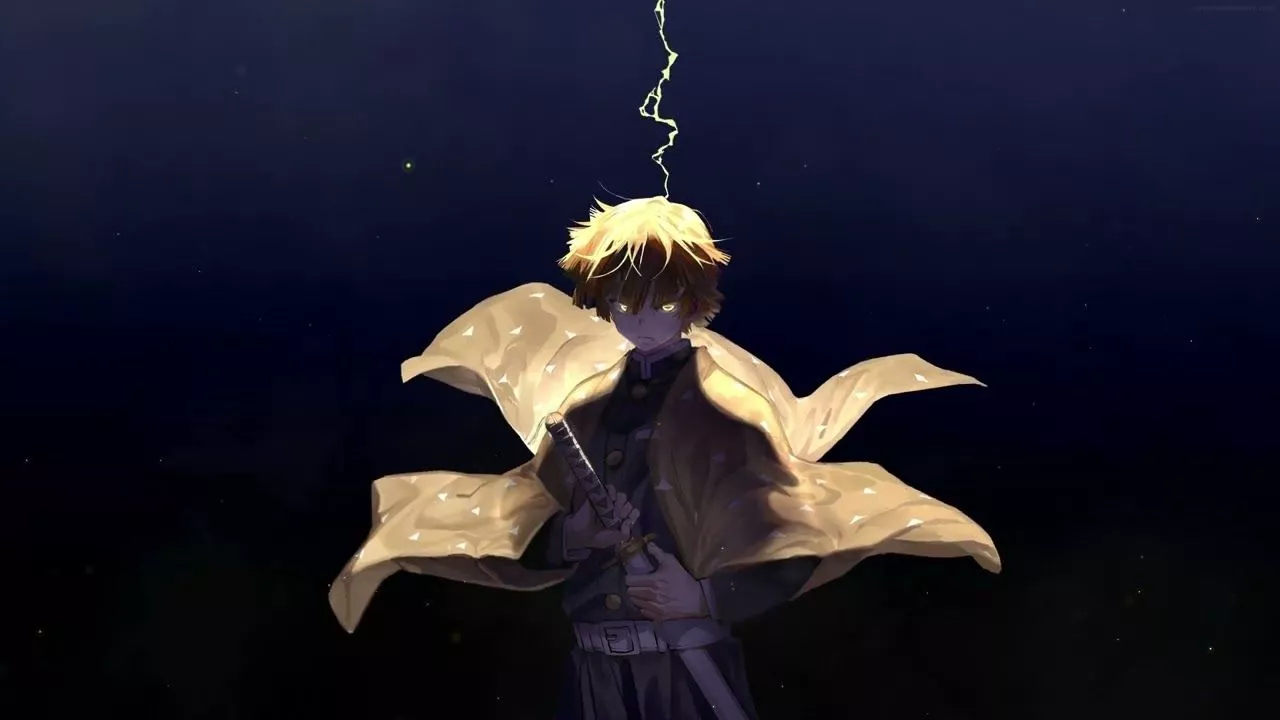 Cool Zenitsu 4k Live Wallpaper. Demon