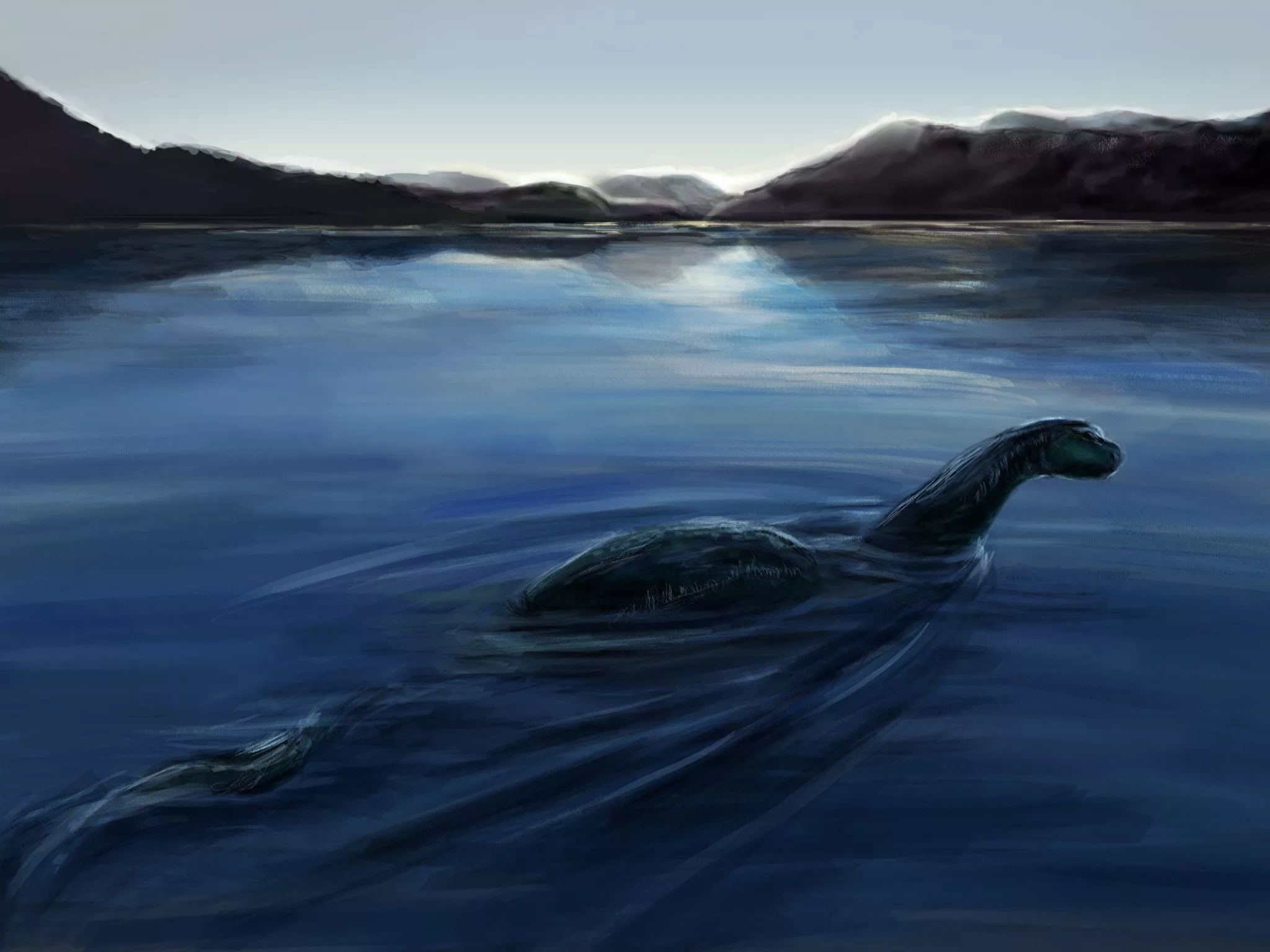 Loch Ness Monster Wallpaper