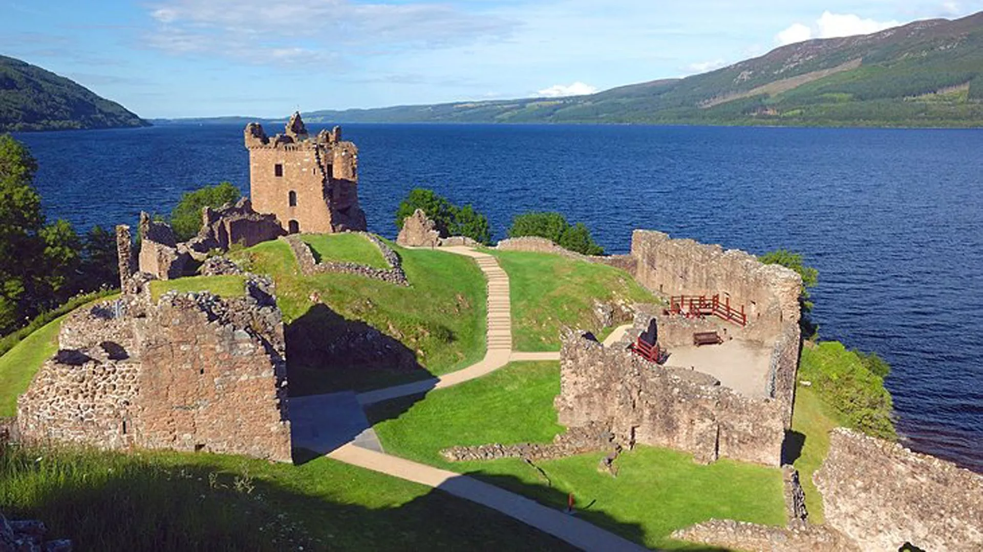 Urquhart Castle Loch Ness Scotland