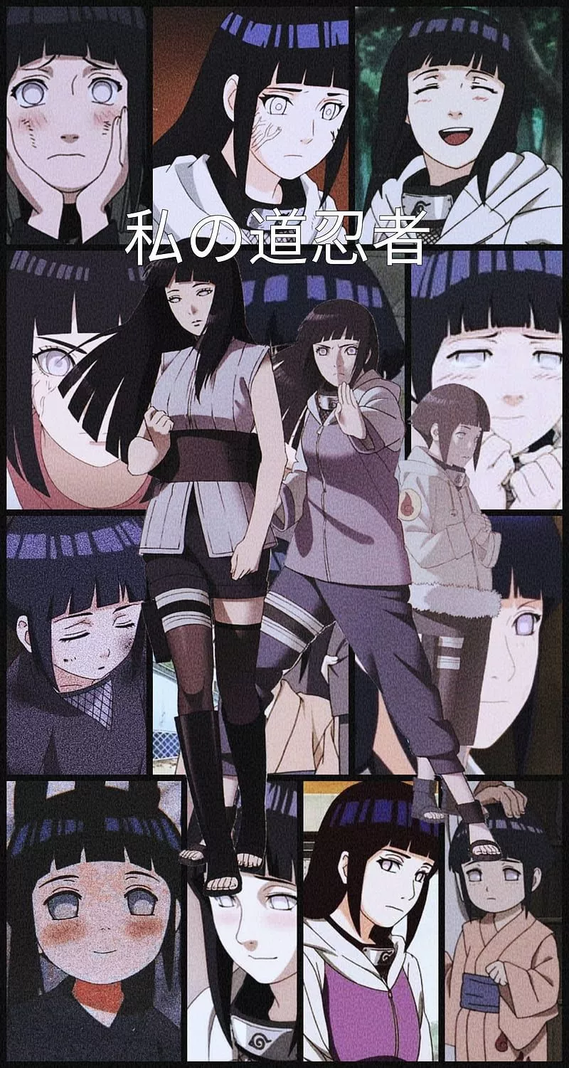 Hinata Hyuga, anime, anime girl, cute