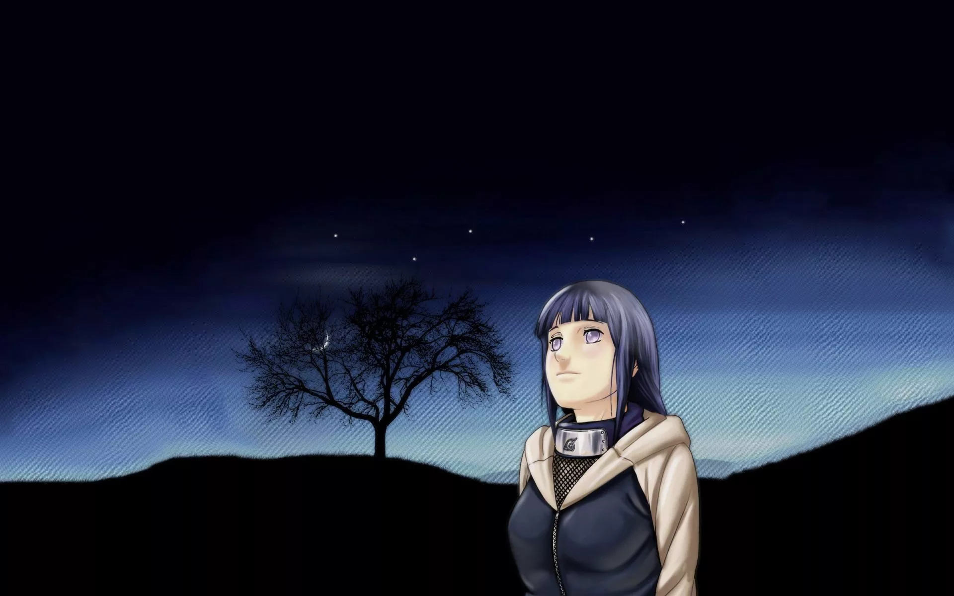 Hinata Hyuga HD Wallpaper: A Serene