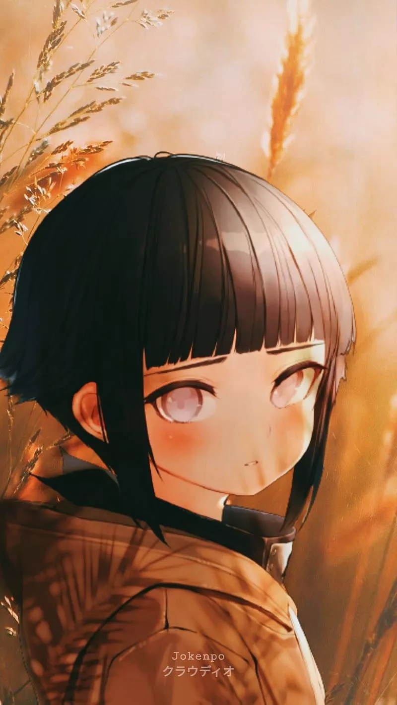 Hinata Hyuga, aes, aesthetic, anime