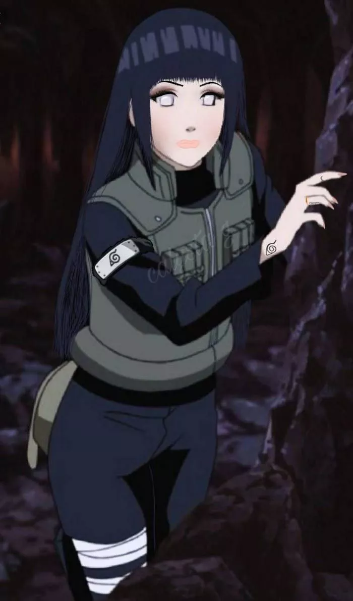 Aesthetic Hinata From Naruto With Extra