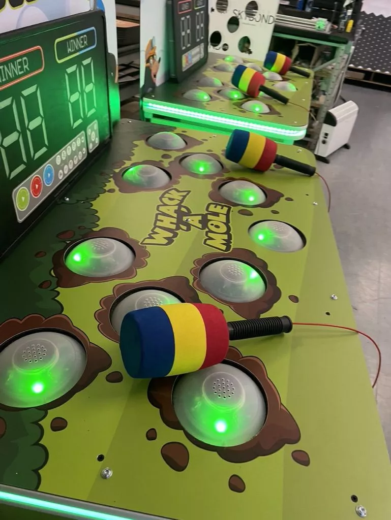 Digital Whack A Mole works