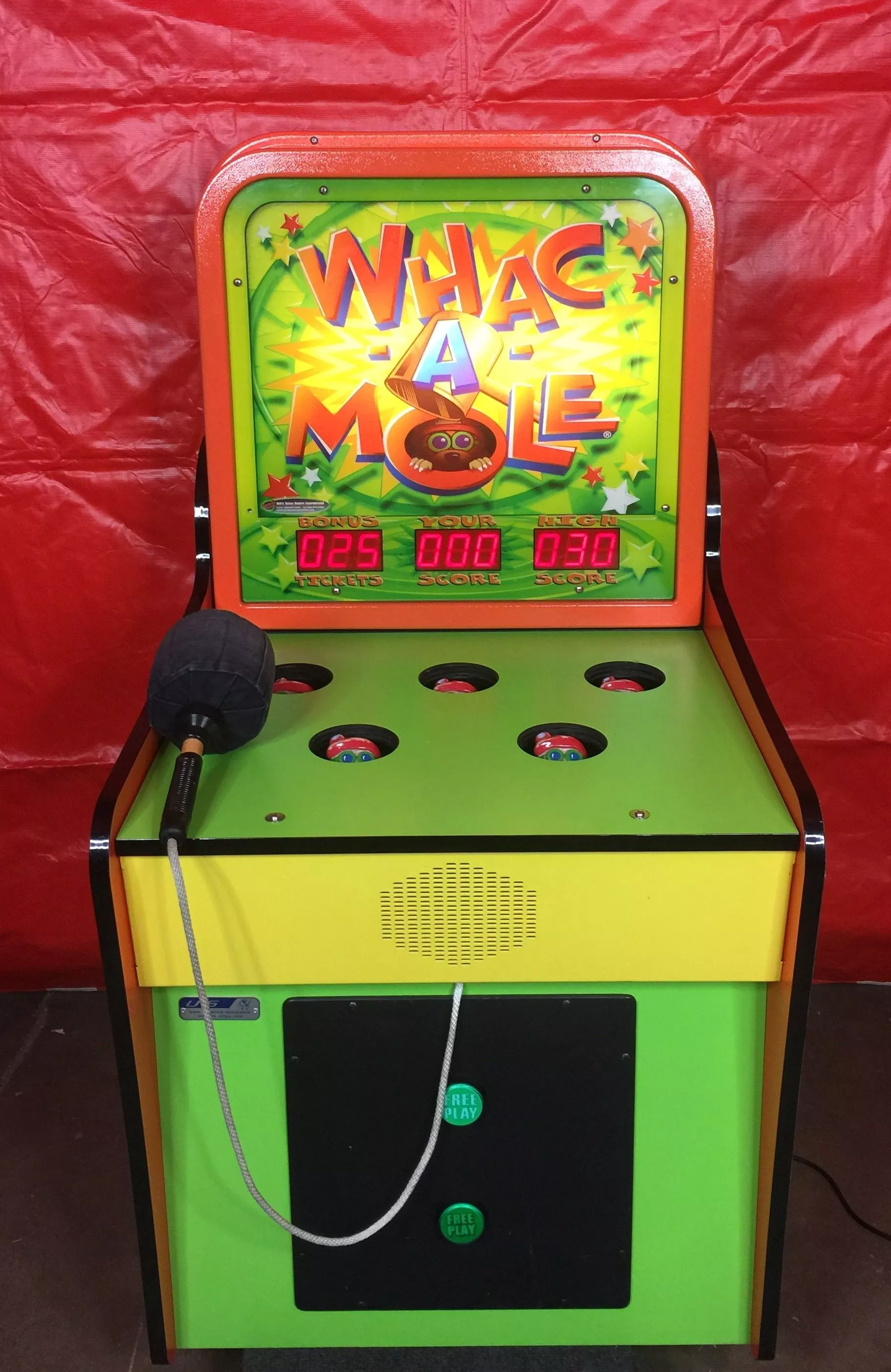 Whac A Mole Game Rental