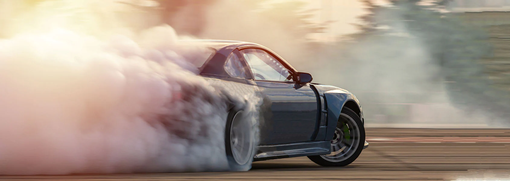 Drift Car Tyre Smoke Boys Wallpaper