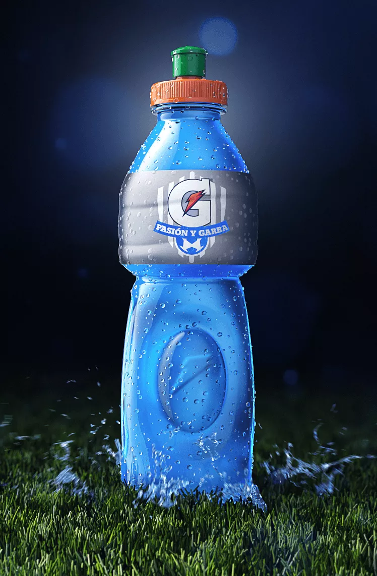 Gatorade Blue. Image