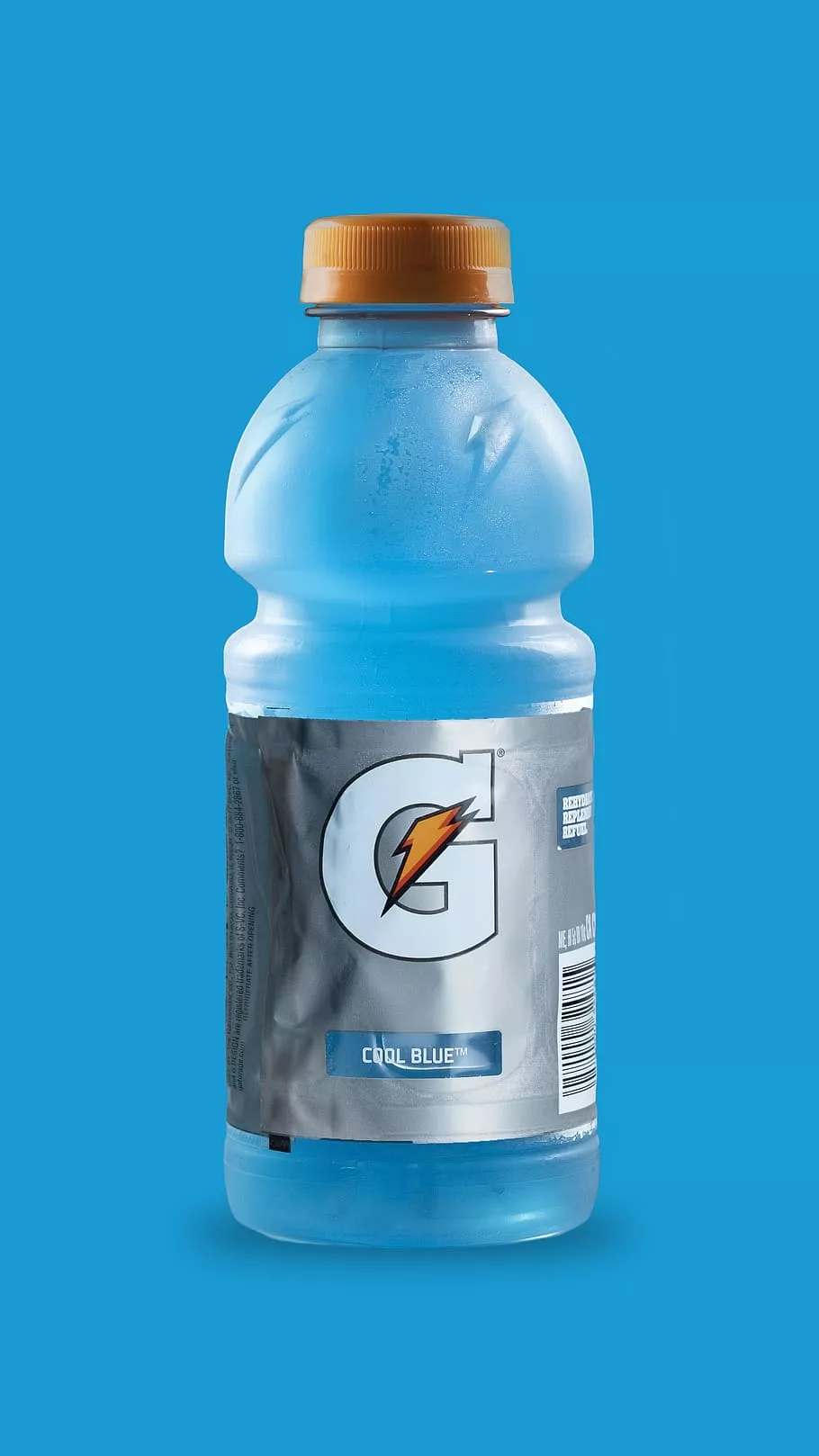 HD wallpaper: gray and blue Gatorade