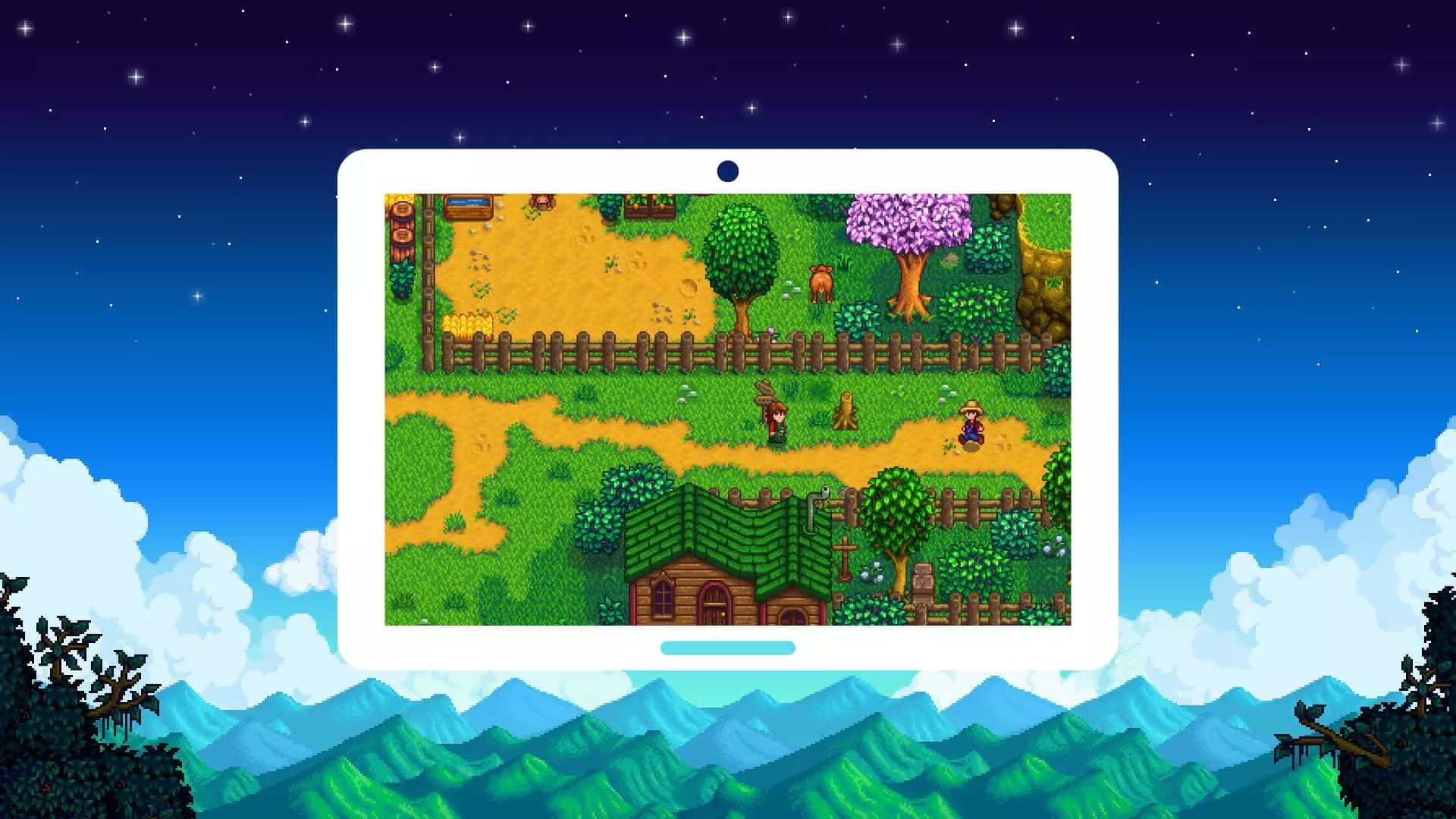 Stardew Valley Background. Wallpaper