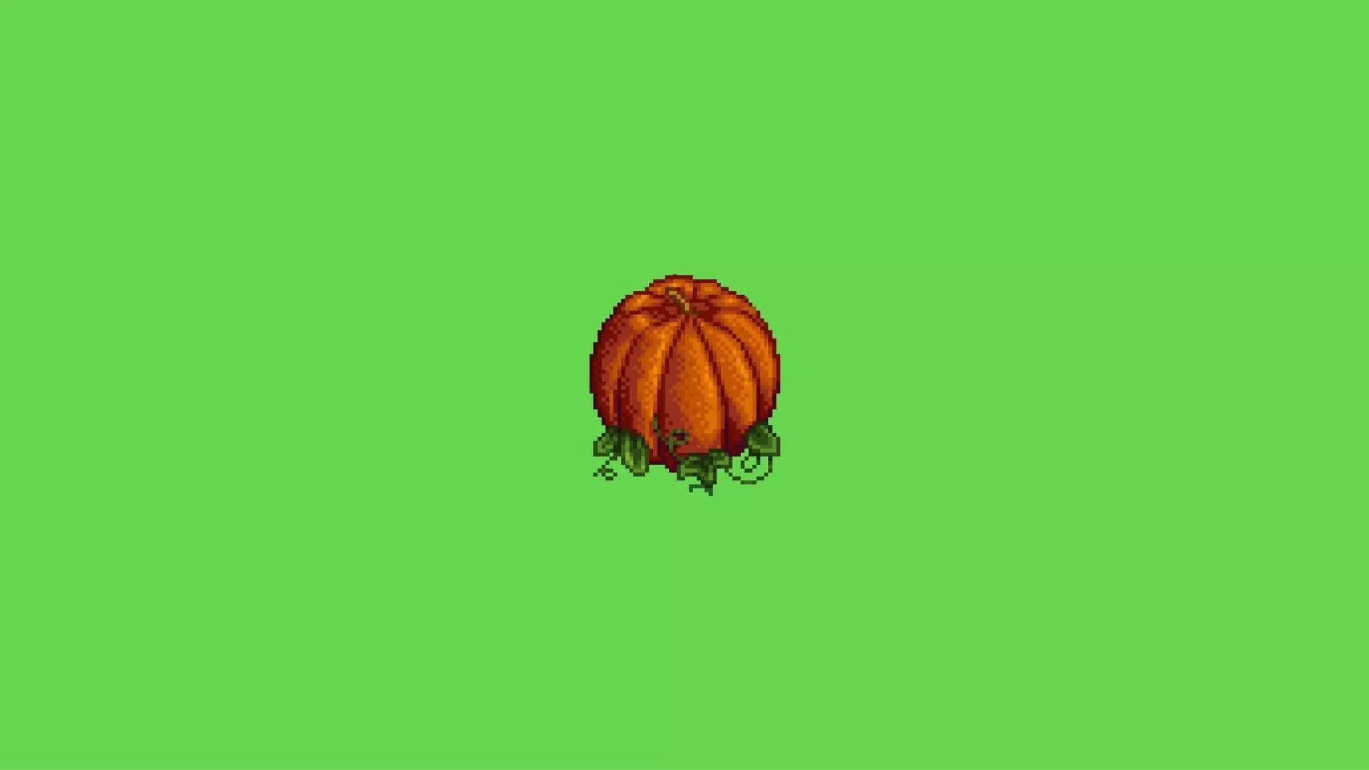 Minimalist Stardew Valley Pumpkin