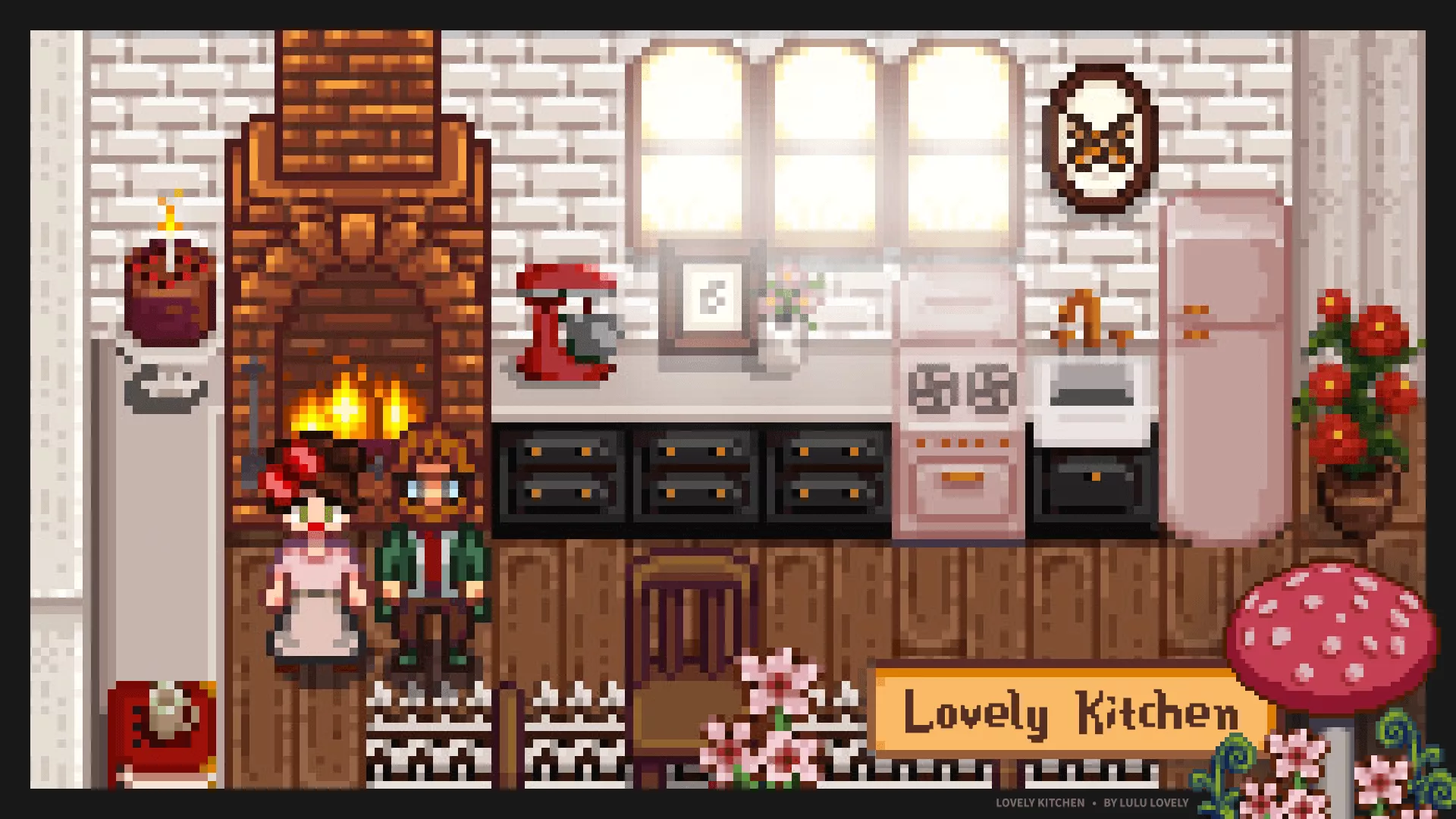 Stardew Valley Lovely Kitchen Mod
