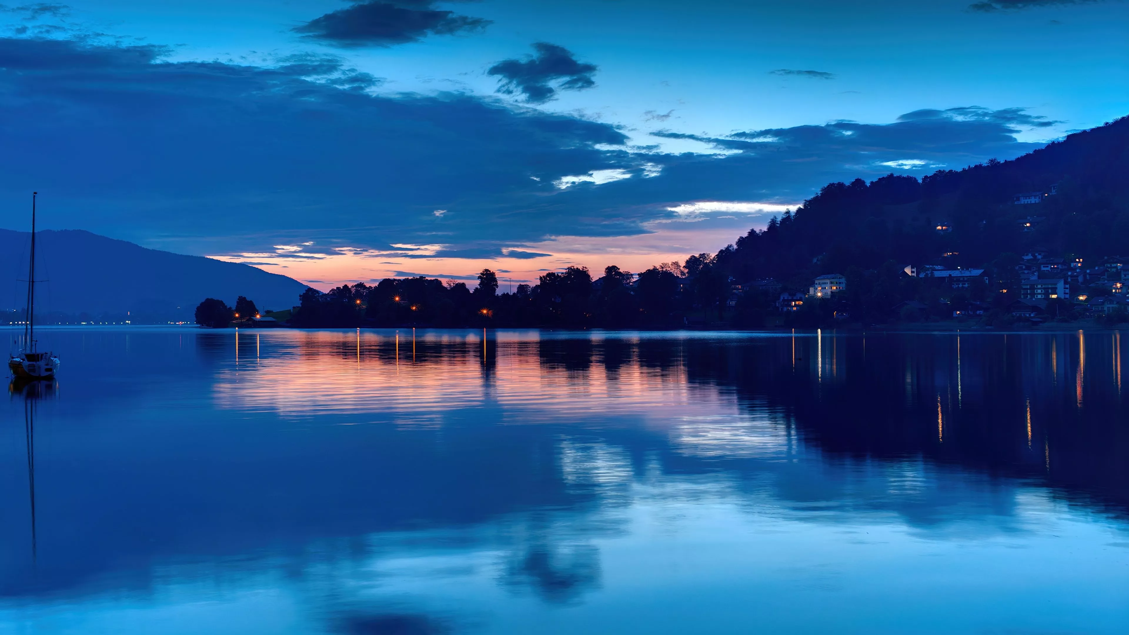 Tegernsee Lake Wallpaper 4K, Bavarian