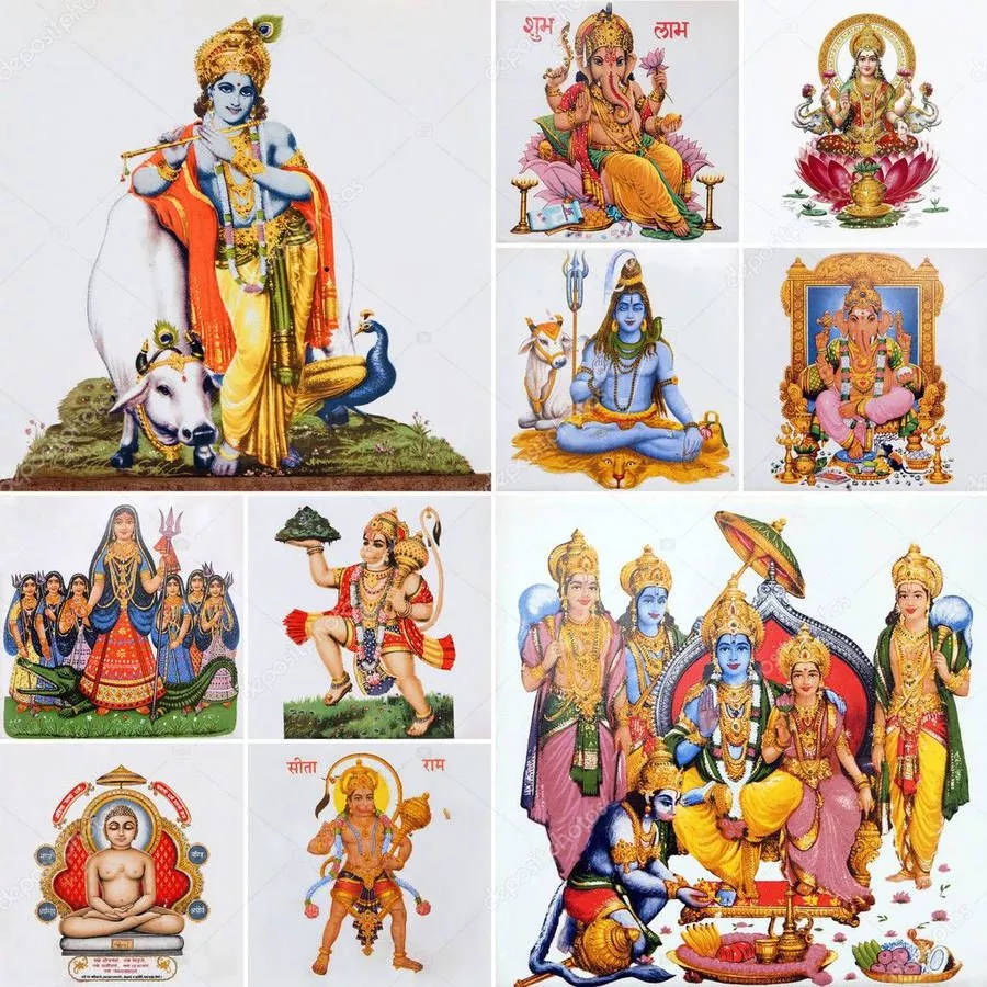 Divine Assembly Of All Hindu Gods