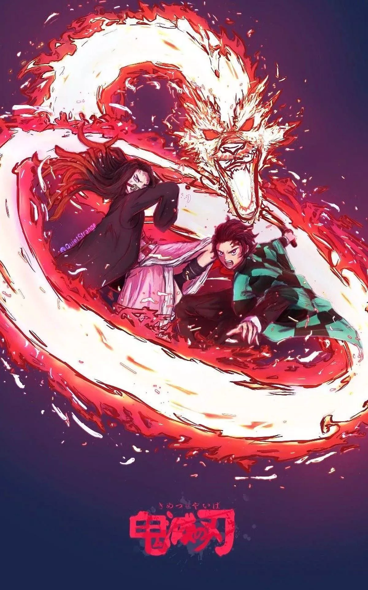 Demon Slayer Hinokami Kagura Poster