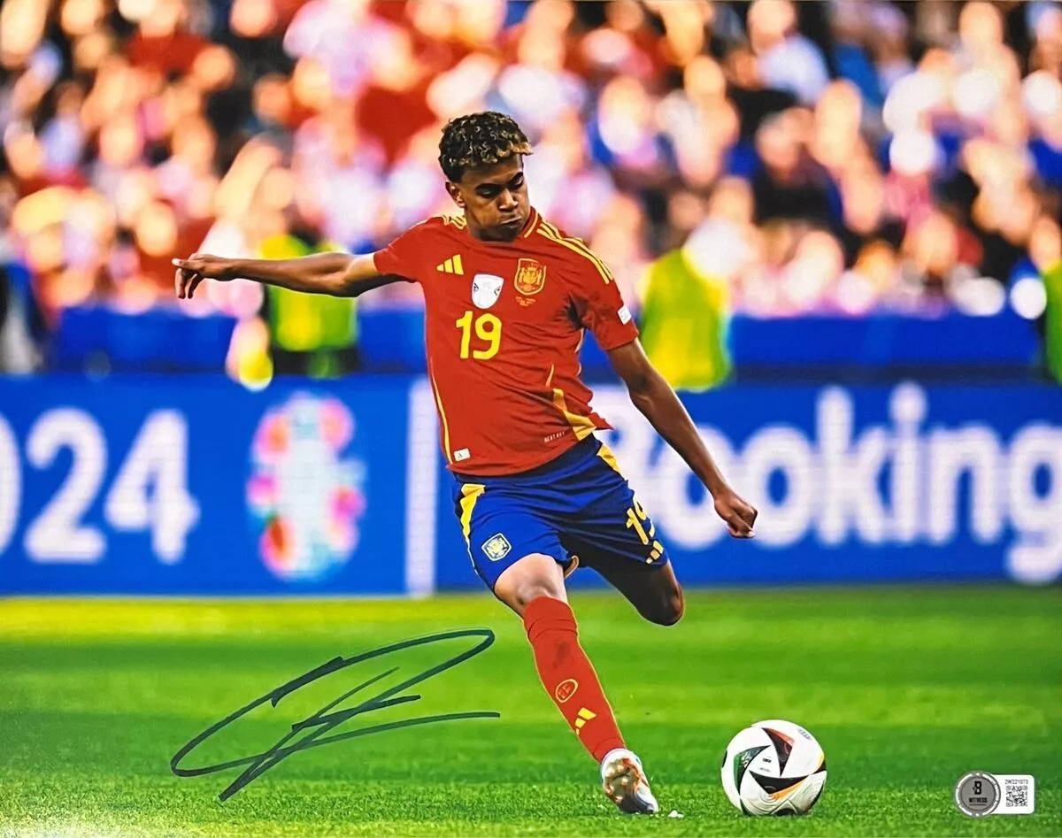 Spain Lamine Yamal Authentic Signed