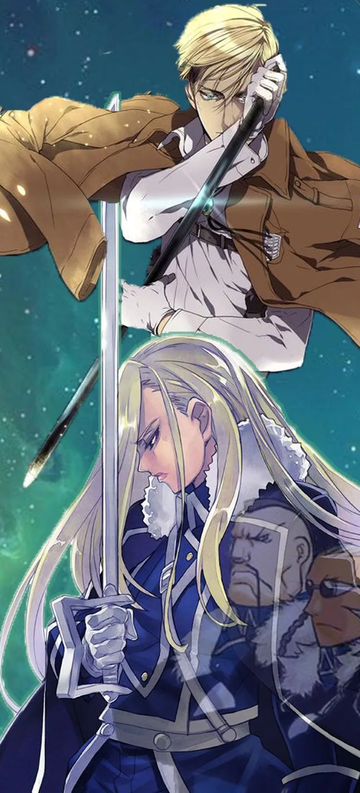 Titan along with Olivier Mira Armstrong