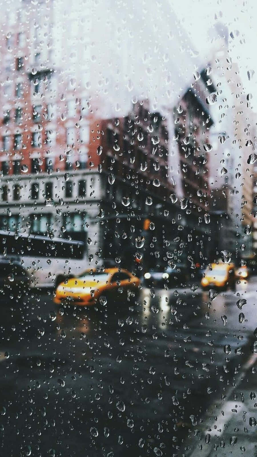the aesthetic of a rainy day. Wallpaper