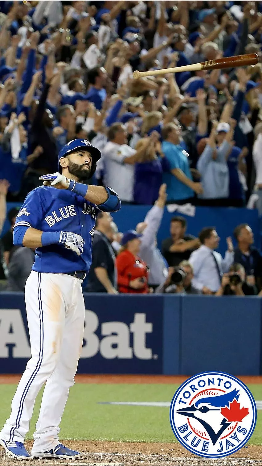 Jose Bautista Bat Flip HD phone