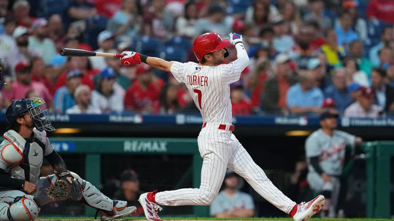 Download Trea Turner Phillies Action