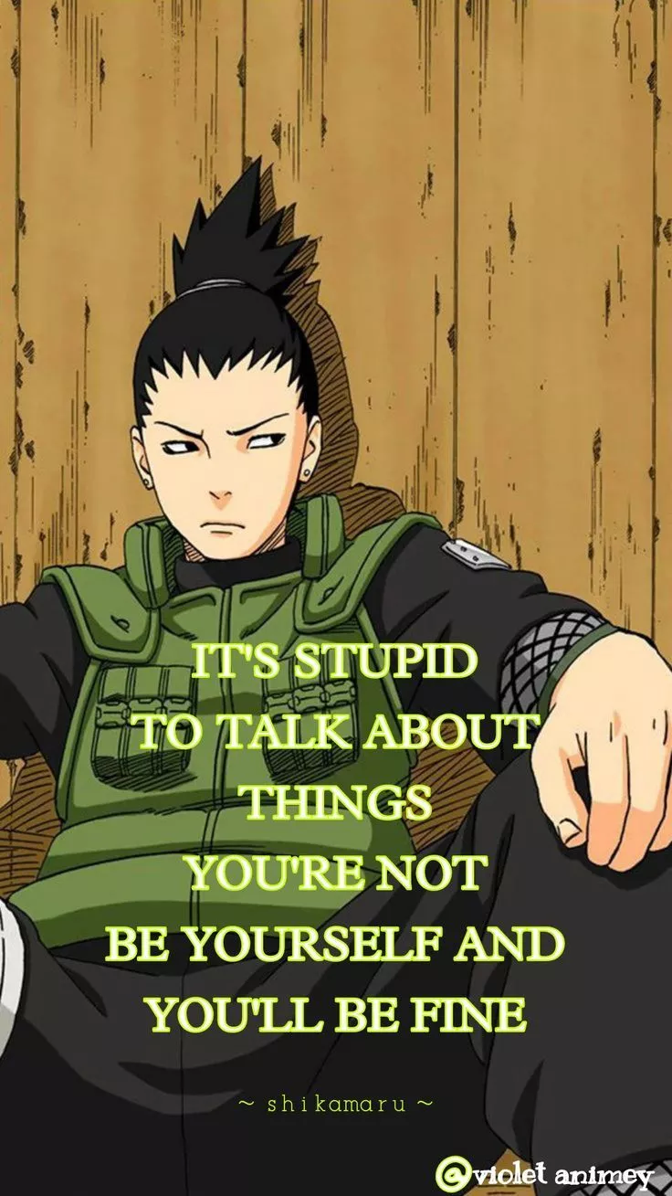 changing quotes shikamaru nara