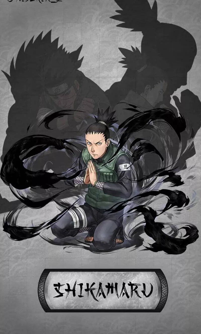 Shikamaru, anime, naruto, HD phone