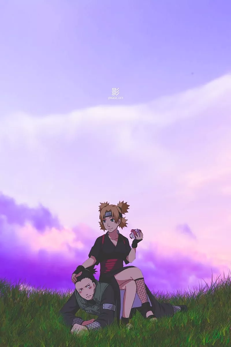 Shikamaru, naruto, collage, anime, HD