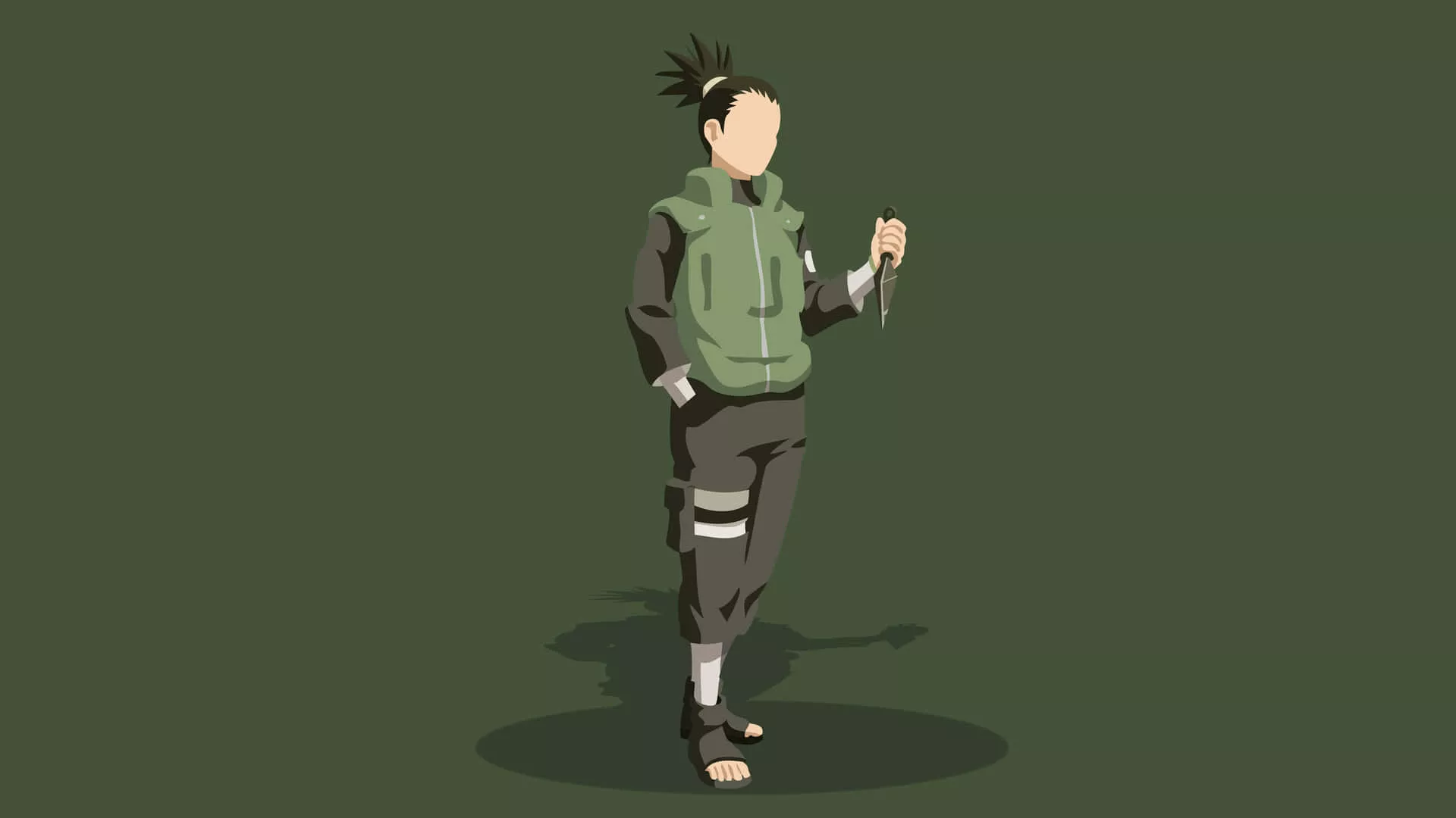 Pensive Shikamaru Nara Wallpaper