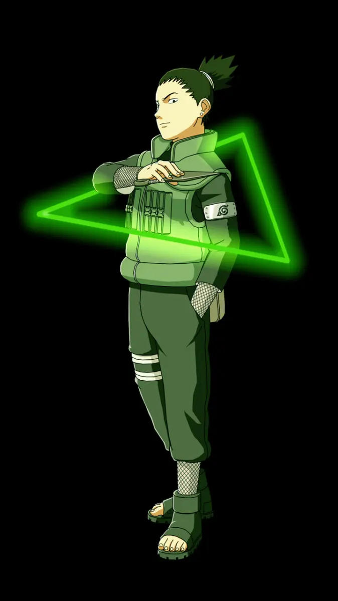 Shikamaru Nara Neon wallpaper