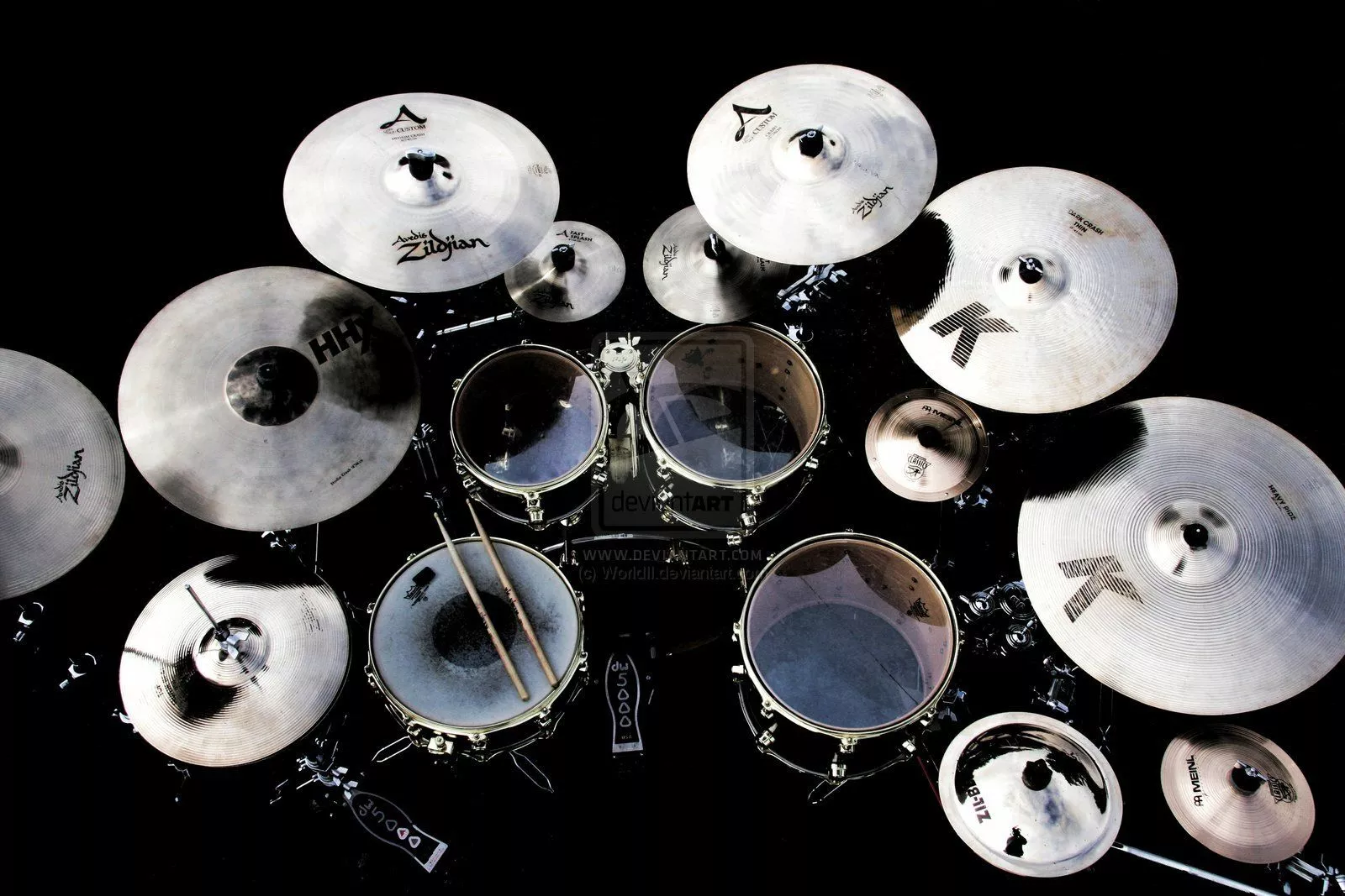 Download Music Drum Set Image